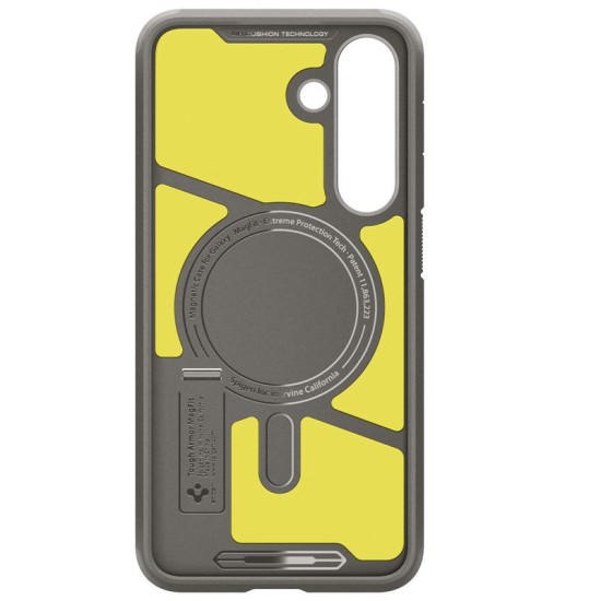 Husa ultra-rezistenta Spigen Tough Armor MagSafe pentru Samsung Galaxy S25 FE, gunmetal (Spigen, Ingredi) by www.silkase.ro Husa ultra-rezistenta Spigen Tough Armor MagSafe pentru Samsung Galaxy S25 FE, gunmetal (S25 FE, ACS10030) by www.silkase.ro