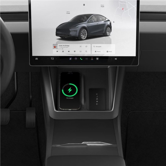 Capac pentru pad de incarcare wireless Spigen pentru Tesla Model Y 2025, negru (Spigen, Ingredi) by www.silkase.ro Capac pentru pad de incarcare wireless Spigen pentru Tesla Model Y 2025, negru (Accesorii auto, ACP10031) by www.silkase.ro