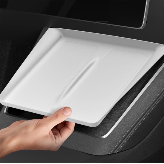 Capac pentru pad de incarcare wireless Spigen pentru Tesla Model Y 2025, alb (Spigen, Ingredi) by www.silkase.ro Capac pentru pad de incarcare wireless Spigen pentru Tesla Model Y 2025, alb (Accesorii auto, ACP10032) by www.silkase.ro