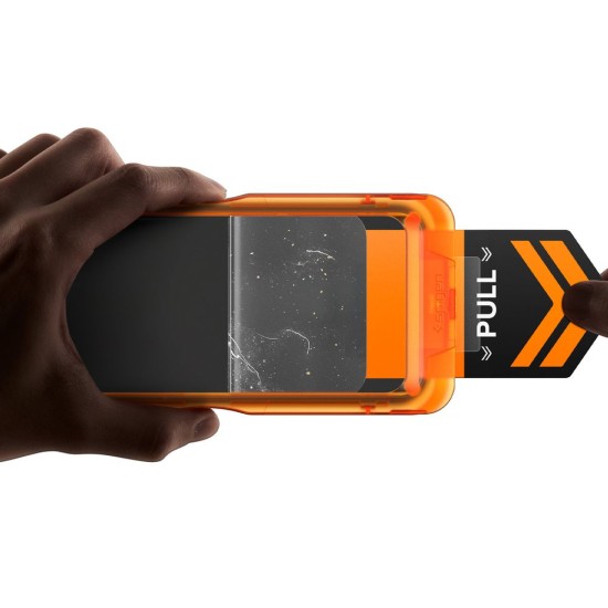 Set 3 Folii Sticla Securizata Spigen Glass tR AlignMaster S pentru iPhone 17 Pro Max, Transparenta HD (iPhone 17 Pro Max, AGL10099) by www.silkase.ro