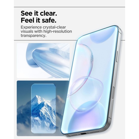 Set 3 Folii Protecție Spigen Glass tR AlignMaster S pentru iPhone 17 Pro Set 3 Folii Protecție Spigen Glass tR AlignMaster S pentru iPhone 17 Pro (iPhone 17 Pro, AGL10103) by www.silkase.ro