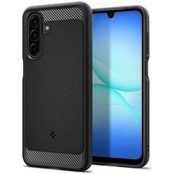 Husa de protectie robusta Spigen Rugged Armor pentru Samsung Galaxy A17/A17 5G, negru mat