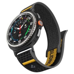 Curea sport Spigen Athlex Air Active Band pentru Samsung Galaxy Watch 8 46/44/40mm, neagra