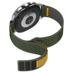 Curea sport Spigen Athlex Air Band pentru Samsung Galaxy Watch 8 46/44/40mm, verde activ
