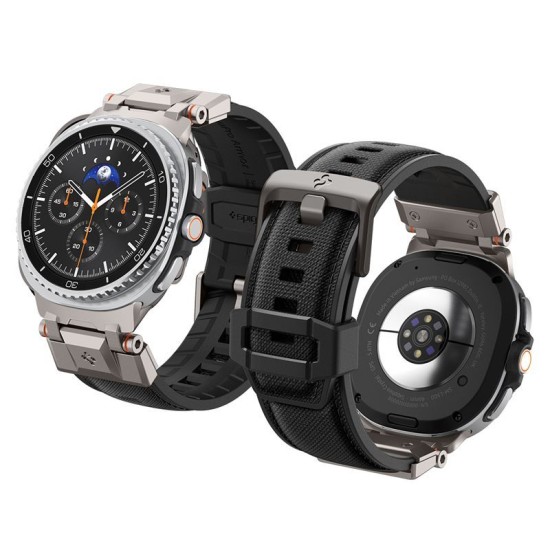 Curea Spigen DuraPro Armor pentru Samsung Galaxy Watch 8 (46mm/44mm/40mm), Black Curea Spigen DuraPro Armor pentru Samsung Galaxy Watch 8 (46mm/44mm/40mm), Black (Galaxy Watch 8, AMP10118) by www.silkase.ro