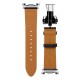Curea premium din piele si nylon Spigen Enzo Band pentru Samsung Galaxy Watch 8, neagra (Curele Ceas, AMP10119) by www.silkase.ro