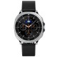 Curea premium din piele si nylon Spigen Enzo Band pentru Samsung Galaxy Watch 8, neagra (Curele Ceas, AMP10119) by www.silkase.ro
