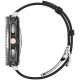 Curea premium din piele si nylon Spigen Enzo Band pentru Samsung Galaxy Watch 8, neagra (Curele Ceas, AMP10119) by www.silkase.ro