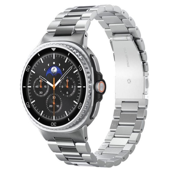 Curea din otel inoxidabil Spigen Modern Fit 316L pentru Samsung Galaxy Watch 8, argintie (Spigen, Ingredi) by www.silkase.ro Curea din otel inoxidabil Spigen Modern Fit 316L pentru Samsung Galaxy Watch 8, argintie (Curele Ceas, AMP10120) by www.silkase.ro