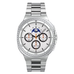Curea din otel inoxidabil Spigen Modern Fit 316L pentru Samsung Galaxy Watch 8, argintie Curea din otel inoxidabil Spigen Modern Fit 316L pentru Samsung Galaxy Watch 8, argintie