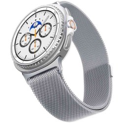 Curea metalica Spigen Metal Fit pentru Samsung Galaxy Watch 8 (40/44/46mm), argintie Curea metalica Spigen Metal Fit pentru Samsung Galaxy Watch 8 (40/44/46mm), argintie