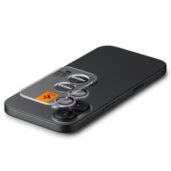 Set 2 protectii de camera Spigen Glas.tR EZ Fit Optik Pro pentru iPhone 17, mov Set 2 protectii de camera Spigen Glas.tR EZ Fit Optik Pro pentru iPhone 17, mov