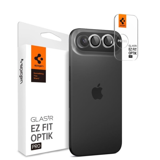 Set 2 protectii de camera Spigen Glas.tR EZ Fit Optik Pro pentru iPhone Air, argintii (Spigen, Ingredi) by www.silkase.ro Set 2 protectii de camera Spigen Glas.tR EZ Fit Optik Pro pentru iPhone Air, argintii (iPhone Air, AGL10132) by www.silkase.ro