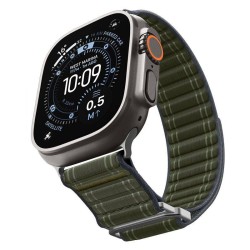 SPIGEN Curea Textilă cu Velcro Apple Watch 49/46/45/44mm (Ultra 3-1/Seria 11), Verde SPIGEN Curea Textilă cu Velcro Apple Watch 49/46/45/44mm (Ultra 3-1/Seria 11), Verde