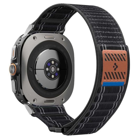 Curea textila cu velcro (arici) Spigen pentru Samsung Galaxy Watch Ultra 47mm, neagra (Spigen, Ingredi) by www.silkase.ro Curea textila cu velcro (arici) Spigen pentru Samsung Galaxy Watch Ultra 47mm, neagra (Curele Ceas, AMP10146) by www.silkase.ro
