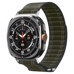 Curea textila cu velcro (arici) Spigen pentru Samsung Galaxy Watch Ultra 47mm, verde