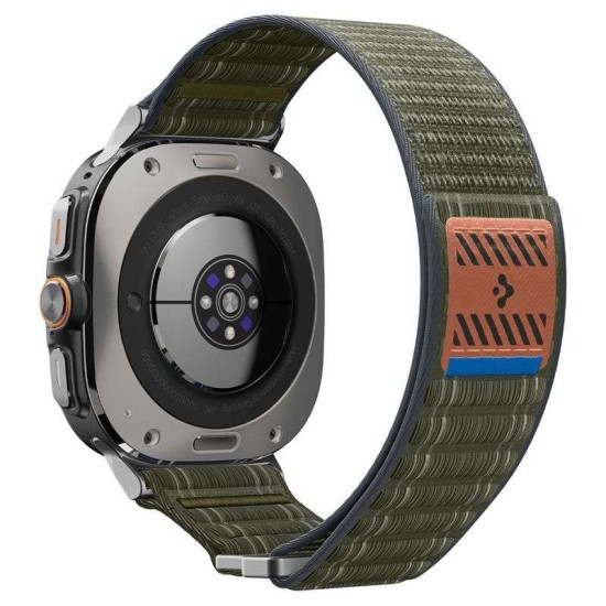 Curea textila cu velcro (arici) Spigen pentru Samsung Galaxy Watch Ultra 47mm, verde (Spigen, Ingredi) by www.silkase.ro Curea textila cu velcro (arici) Spigen pentru Samsung Galaxy Watch Ultra 47mm, verde (Curele Ceas, AMP10147) by www.silkase.ro