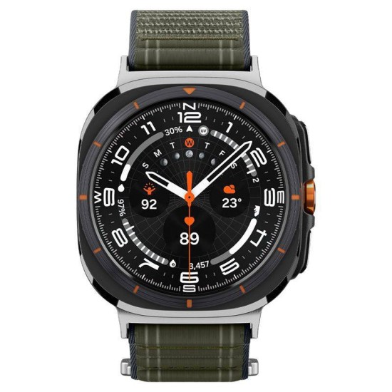 Curea textila cu velcro (arici) Spigen pentru Samsung Galaxy Watch Ultra 47mm, verde (Spigen, Ingredi) by www.silkase.ro Curea textila cu velcro (arici) Spigen pentru Samsung Galaxy Watch Ultra 47mm, verde (Curele Ceas, AMP10147) by www.silkase.ro