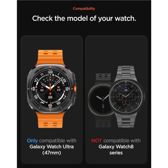 Curea textila cu velcro (arici) Spigen pentru Samsung Galaxy Watch Ultra 47mm, verde (Spigen, Ingredi) by www.silkase.ro Curea textila cu velcro (arici) Spigen pentru Samsung Galaxy Watch Ultra 47mm, verde (Curele Ceas, AMP10147) by www.silkase.ro