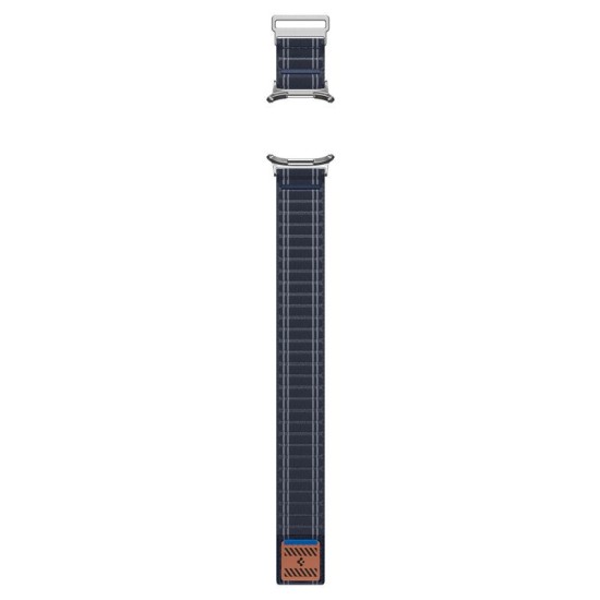 Curea textila cu velcro (arici) Spigen pentru Samsung Galaxy Watch Ultra 47mm, bleumarin (Curele Ceas, AMP10148) by www.silkase.ro