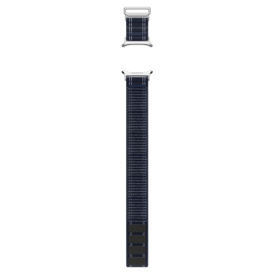 Curea textila cu velcro (arici) Spigen pentru Samsung Galaxy Watch Ultra 47mm, bleumarin (Curele Ceas, AMP10148) by www.silkase.ro