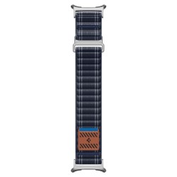 Curea textila cu velcro (arici) Spigen pentru Samsung Galaxy Watch Ultra 47mm, bleumarin