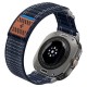 Curea textila cu velcro (arici) Spigen pentru Samsung Galaxy Watch Ultra 47mm, bleumarin (Curele Ceas, AMP10148) by www.silkase.ro