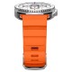 Curea Spigen Silicone Band pentru Samsung Galaxy Watch 8 (46mm/44mm/40mm), Portocaliu (Galaxy Watch 8, AMP10152) by www.silkase.ro