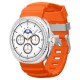 Curea Spigen Silicone Band pentru Samsung Galaxy Watch 8 (46mm/44mm/40mm), Portocaliu (Galaxy Watch 8, AMP10152) by www.silkase.ro