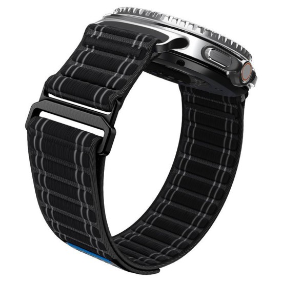 Curea textila cu velcro (arici) Spigen pentru Samsung Galaxy Watch 8, neagra (Spigen, Ingredi) by www.silkase.ro Curea textila cu velcro (arici) Spigen pentru Samsung Galaxy Watch 8, neagra (Curele Ceas, AMP10153) by www.silkase.ro