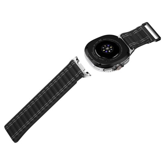 Curea textila cu velcro (arici) Spigen pentru Samsung Galaxy Watch 8, neagra (Spigen, Ingredi) by www.silkase.ro Curea textila cu velcro (arici) Spigen pentru Samsung Galaxy Watch 8, neagra (Curele Ceas, AMP10153) by www.silkase.ro
