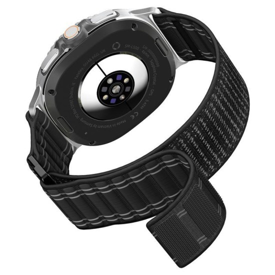 Curea textila cu velcro (arici) Spigen pentru Samsung Galaxy Watch 8, neagra (Spigen, Ingredi) by www.silkase.ro Curea textila cu velcro (arici) Spigen pentru Samsung Galaxy Watch 8, neagra (Curele Ceas, AMP10153) by www.silkase.ro