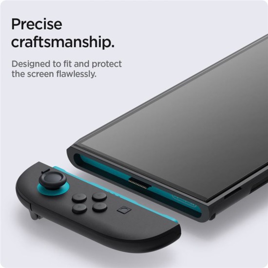 Set 2 folii de sticla Spigen Glas.tR EZ Fit cu rama de montaj pentru Nintendo Switch 2 (Spigen, Ingredi) by www.silkase.ro Set 2 folii de sticla Spigen Glas.tR EZ Fit cu rama de montaj pentru Nintendo Switch 2 (Diverse accesorii, AGL10156) by www.silkase.ro