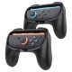 Suport Grip Spigen NS100 pentru Joy-Con Nintendo Switch 2, Negru (Ingredi, AGP10162) by www.silkase.ro