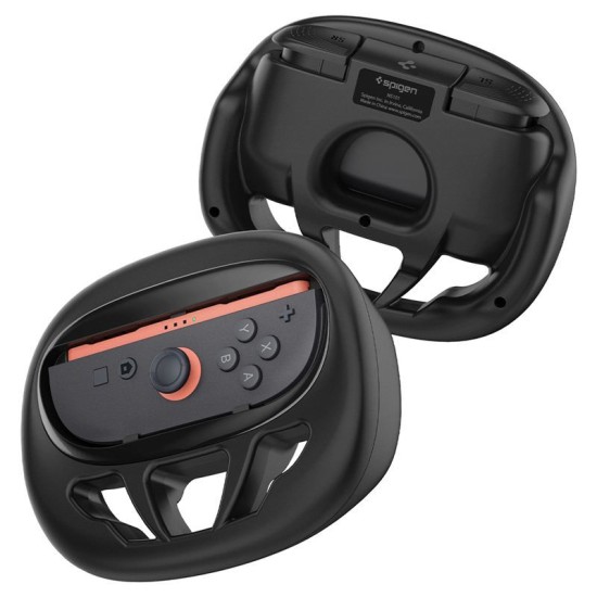 Mâner Spigen Joy-Con Handle NS101 pentru Nintendo Switch 2, Negru Mâner Spigen Joy-Con Handle NS101 pentru Nintendo Switch 2, Negru (Diverse accesorii, AGP10163) by www.silkase.ro