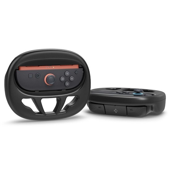 Mâner Spigen Joy-Con Handle NS101 pentru Nintendo Switch 2, Negru Mâner Spigen Joy-Con Handle NS101 pentru Nintendo Switch 2, Negru (Diverse accesorii, AGP10163) by www.silkase.ro