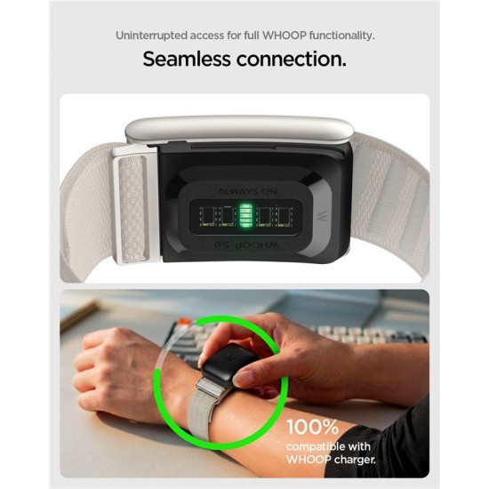 Curea Spigen Fabric Band WBF3 pentru Whoop 5.0, Starlight Curea Spigen Fabric Band WBF3 pentru Whoop 5.0, Starlight (Curele Ceas, AMP10188) by www.silkase.ro