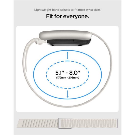 Curea Spigen Fabric Band WBF3 pentru Whoop 5.0, Starlight Curea Spigen Fabric Band WBF3 pentru Whoop 5.0, Starlight (Curele Ceas, AMP10188) by www.silkase.ro