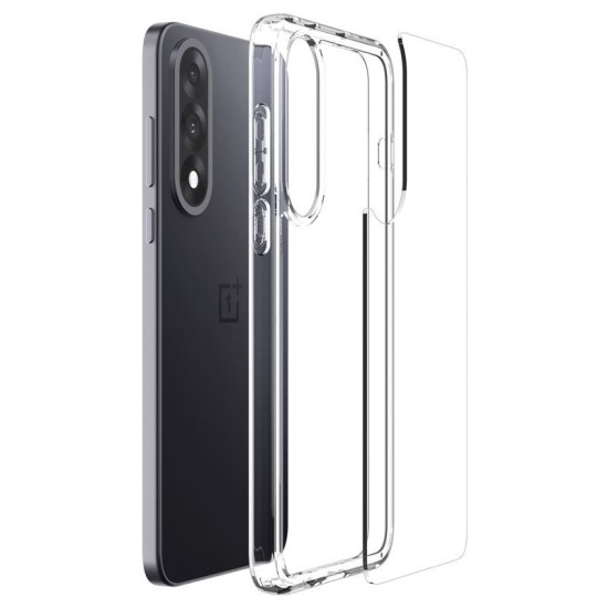 Husa de protectie hibrida Spigen Ultra Hybrid pentru OnePlus Nord 5 5G, transparenta (Nord 5, ACS10191) by www.silkase.ro