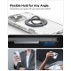 Suport de telefon subtire Spigen Dual Pop MagSafe, gri marmorat (Suporturi Auto și Birou, AMP10195) by www.silkase.ro