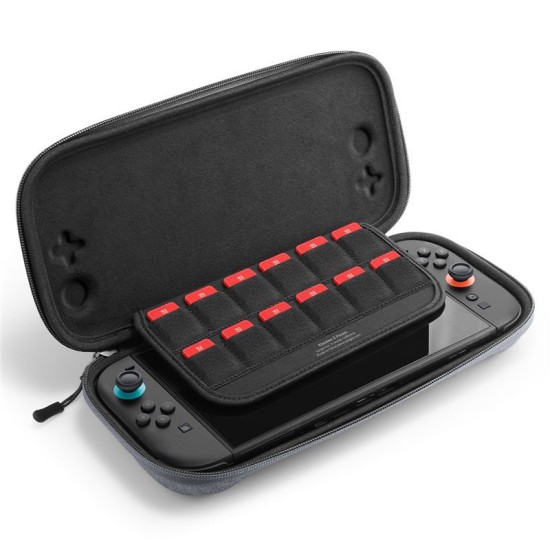 Husă Premium Spigen Klasden 2 pentru Nintendo Switch 2, Charcoal Gray (Diverse accesorii, AGP10197) by www.silkase.ro