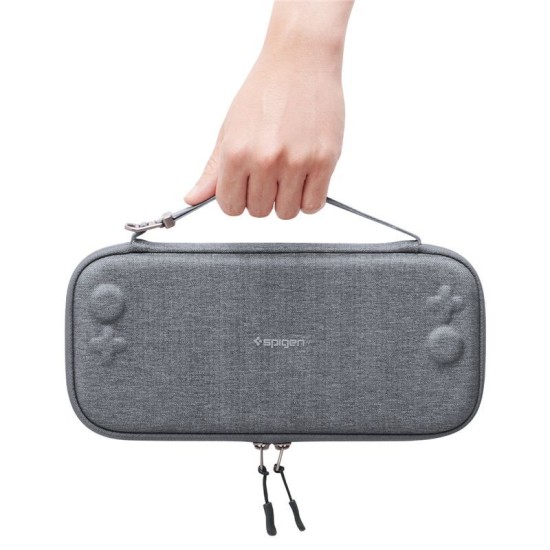 Husă Premium Spigen Klasden 2 pentru Nintendo Switch 2, Charcoal Gray (Diverse accesorii, AGP10197) by www.silkase.ro