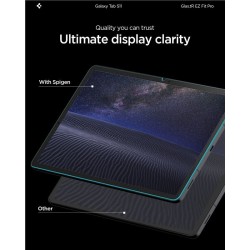 Folie de Sticla Spigen Glass tR EZ Fit Pro pentru Samsung Galaxy Tab S11, Transparenta, 1 Bucata Folie de Sticla Spigen Glass tR EZ Fit Pro pentru Samsung Galaxy Tab S11, Transparenta, 1 Bucata