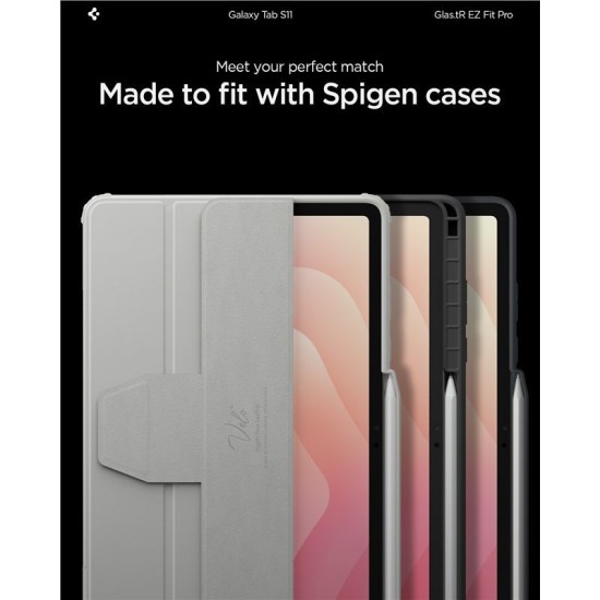 Folie de Sticla Spigen Glass tR EZ Fit Pro pentru Samsung Galaxy Tab S11, Transparenta, 1 Bucata Folie de Sticla Spigen Glass tR EZ Fit Pro pentru Samsung Galaxy Tab S11, Transparenta, 1 Bucata (Samsung Tab S11, AGL10198) by www.silkase.ro