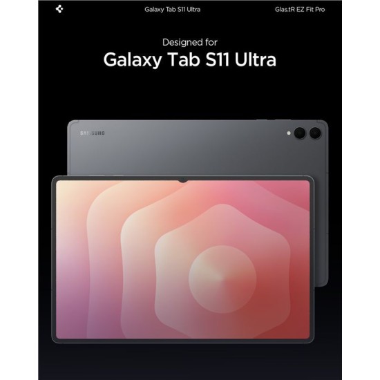 Folie de Protectie Spigen Glass tR EZ Fit Pro pentru Samsung Galaxy Tab S11 Ultra, 1 Pack, Transparenta Folie de Protectie Spigen Glass tR EZ Fit Pro pentru Samsung Galaxy Tab S11 Ultra, 1 Pack, Transparenta (Samsung Tab S11 Ultra, AGL10200) by www.silkase.ro