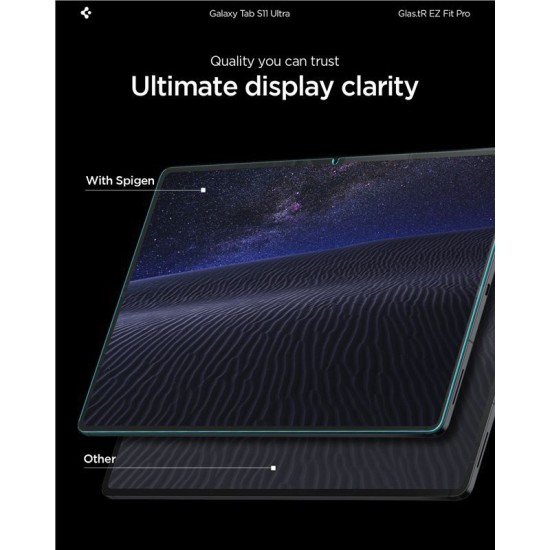 Folie de Protectie Spigen Glass tR EZ Fit Pro pentru Samsung Galaxy Tab S11 Ultra, 1 Pack, Transparenta Folie de Protectie Spigen Glass tR EZ Fit Pro pentru Samsung Galaxy Tab S11 Ultra, 1 Pack, Transparenta (Samsung Tab S11 Ultra, AGL10200) by www.silkase.ro