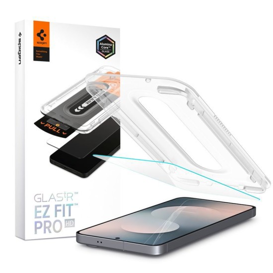 Set 2 folii de sticla Spigen Glas.tR EZ Fit Pro pentru Samsung Galaxy S25 FE (Spigen, Ingredi) by www.silkase.ro Set 2 folii de sticla Spigen Glas.tR EZ Fit Pro pentru Samsung Galaxy S25 FE (S25 FE, AGL10202) by www.silkase.ro