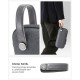 Husa de transport Spigen Klasden Pouch pentru Nintendo Switch 2, gri carbune (Diverse accesorii, AGP10204) by www.silkase.ro