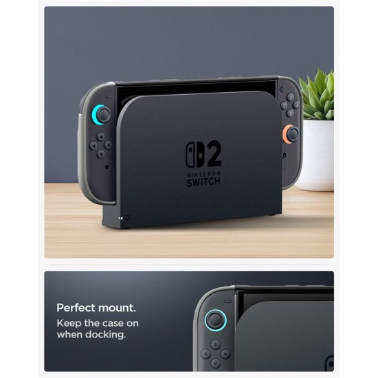 Husa de protectie Spigen Nano Pop pentru Nintendo Switch 2, negru susan (Diverse accesorii, ACS10206) by www.silkase.ro