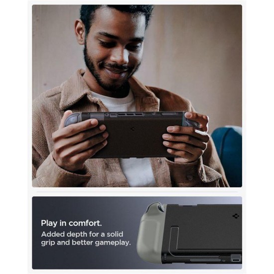 Husa de protectie Spigen Nano Pop pentru Nintendo Switch 2, negru susan (Diverse accesorii, ACS10206) by www.silkase.ro